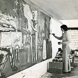 The “Founder’s Fresco” at Skowhegan: from Archive to Sap House and Back Again