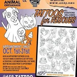 Tattoos for Rescues