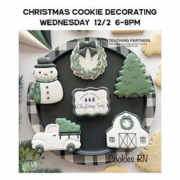 Christmas Cookie Decorating Workshop - Coookies RN
