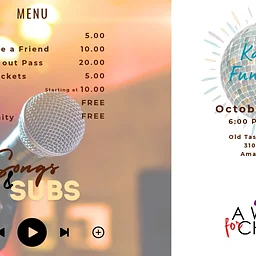 A World for Children Annual Fundraiser: Songs and Subs