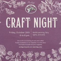 Craft Night at the Vineyard