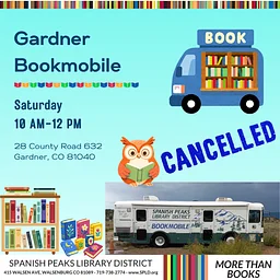 Gardner Bookmobile Is CLOSED