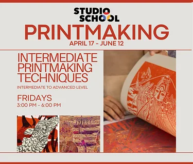 Intermediate Printmaking Fridays