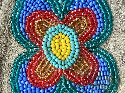 Craft Lab: Rosette Beading with Lane Stitch