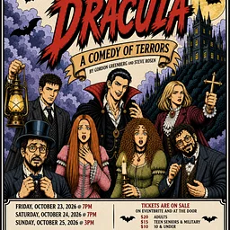 Dracula A Comedy of Terrors, presented by Beyond the Wings Theater
