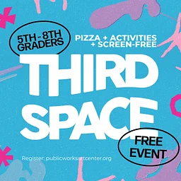 3rd Space: Tuesday 9/29, 6-7:30pm