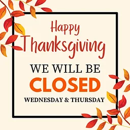 Thanksgiving Closure