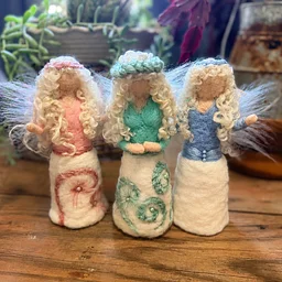 NEEDLE FELTING: CHRISTMAS ANGEL