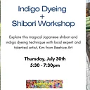Shibori Workshop, July 30th
