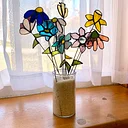 Stained Glass Flowers