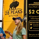 Friday Afternoon Club @ 28 Peaks Kitchen