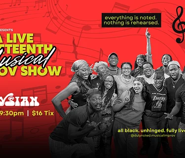 A LIVE Juneteenth Musical Improv Show