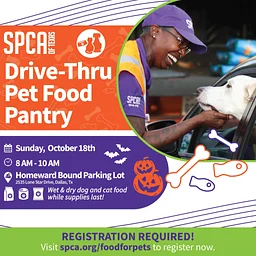 Drive-Thru Pet Food Pantry