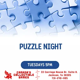 Puzzle Night at Canada's Collectible Games