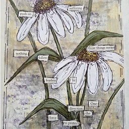 Altered Book Pages Class with Jennifer