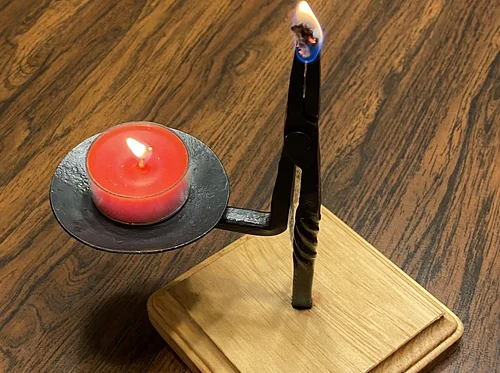 Blacksmithing- “Rush Lights”