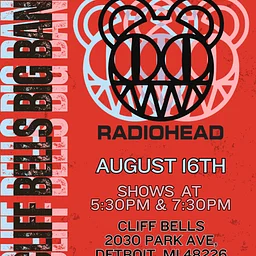 Cliff Bell’s Big Band Performs the music of Radiohead