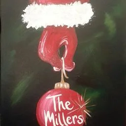 Adult Paint & Sip | Family Name Ornament | Fridays | December 4th 2026