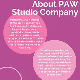 PAW Studio Company - Fall Registration