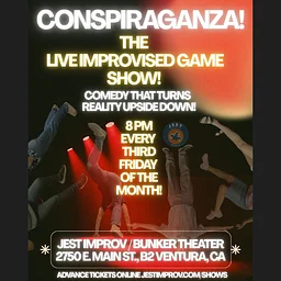 Jest Improv Presents: Conspiraganza! A Live Improvised Game Show