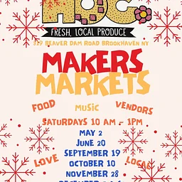 Holiday Makers Market with food by Chef Clemente Pizza