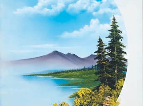 Bob Ross Painting Workshop: S18 E01—Half Oval Vignette