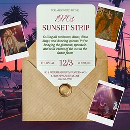 Festival Club Dance: 1970s SUNSET STRIP