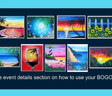 Indianapolis Paint & Sip: Summer Celebrations (BOGO Tickets)