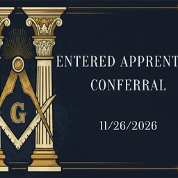 Entered Apprentice Conferral