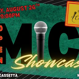 Open Mic Showcase hosted by Nic Cassetta