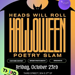 Heads Will Roll: Halloween Poetry Slam