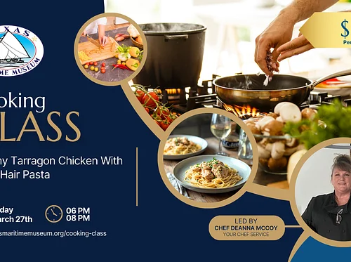 MariThyme Cooking Class – Creamy Tarragon Chicken With Angel Hair Pasta