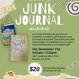 Junk Journaling Worksho