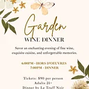 Garden Wine Dinner