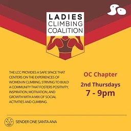 Ladies Climbing Coalition at Santa Ana