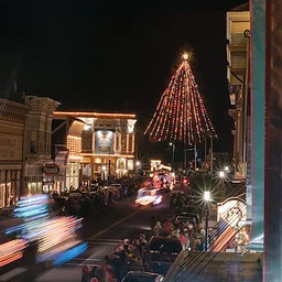 Lighted Tractor Parade