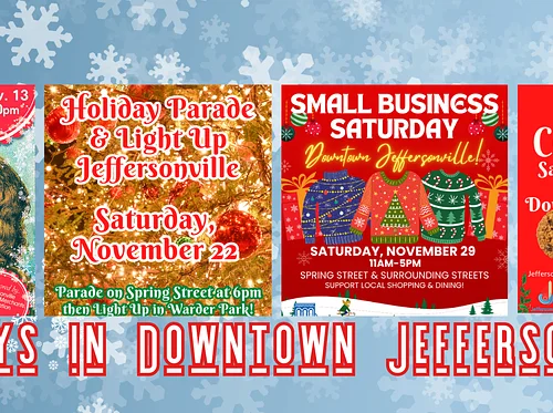Holiday Open House in Historic Downtown Jeffersonville