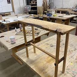 Console or Side Table with Traditional Joinery