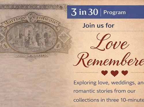 3 in 30: Love Remembered