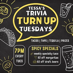 Trivia, Tacos + Tequila Tuesdays