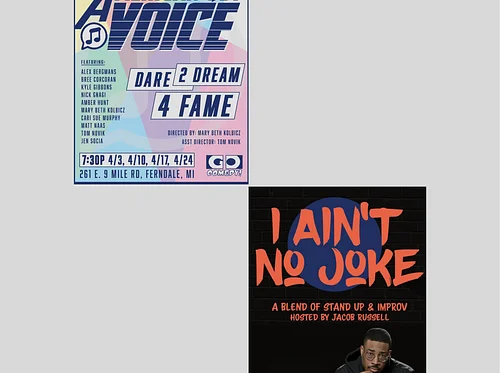 American Got Voice | Sketch Comedy Show(7:30pm) / Coming Soon | Comedy Show(9:30PM)