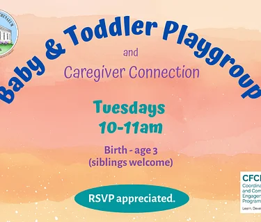Baby & Toddler Playgroup and Caregiver Connection