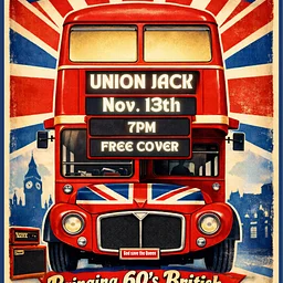 LIVE MUSIC - Union jack