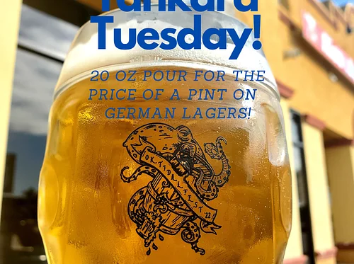 Tuesdays at Tidal: Tankard Tuesday