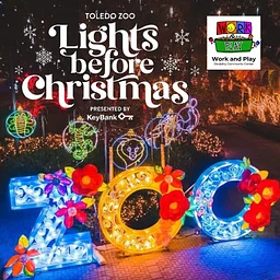Lights Before Christmas at Toledo Zoo
