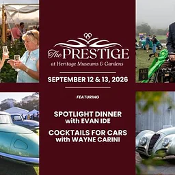 The Prestige at Heritage & Cocktails for Cars (Sandwich)