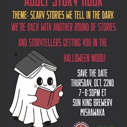 Mishawaka Adult Story Hour: Scary Stories We Tell in the Dark