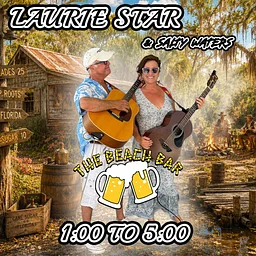 Live Music at The Beach Bar with Laurie Star & Salty Waters