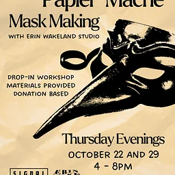 Papier-Mâché Mask Making / Drop-in Workshop