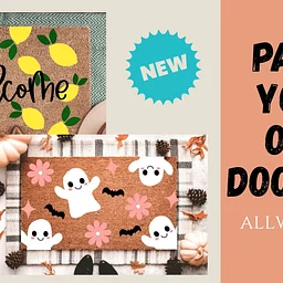 Paint Your Own Doormat with All Ways Arts